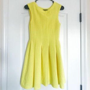 Dresses - Yellow Open Back Dress Dresses - Yellow Open Back Dress